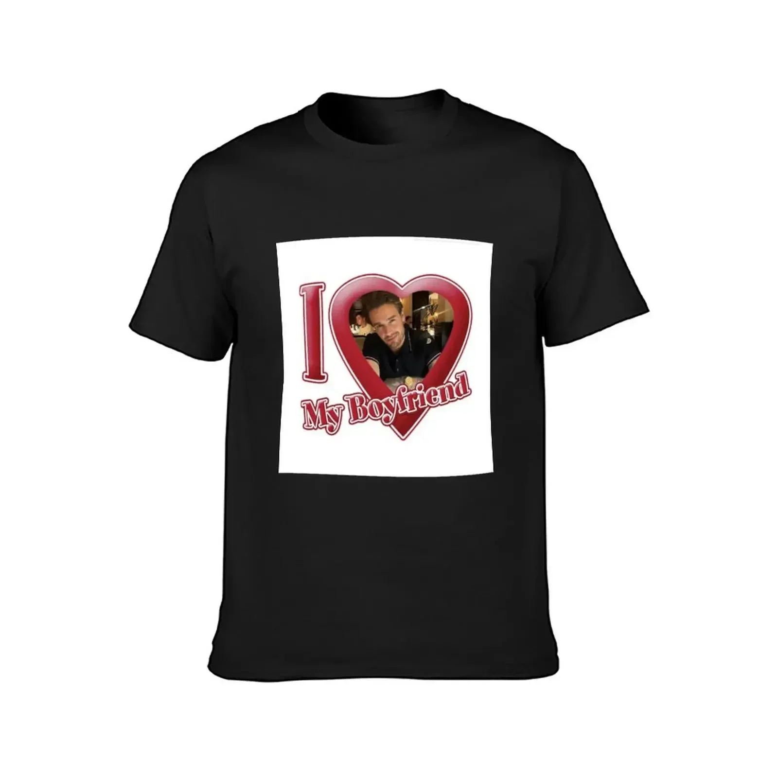 I Heart My Boyfriend Liam Payne (Red) T-Shirt shirts graphic tee sweat mens white t shirts