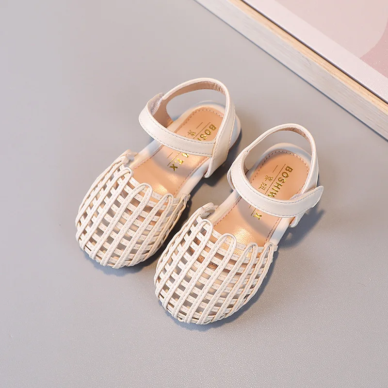 

Baby Girl Shoes Sandals Summer 2022 Girl's Sandals Howllow Out Gladiator Outdoor Children Flat Shoes Toddler Shoes for Girls