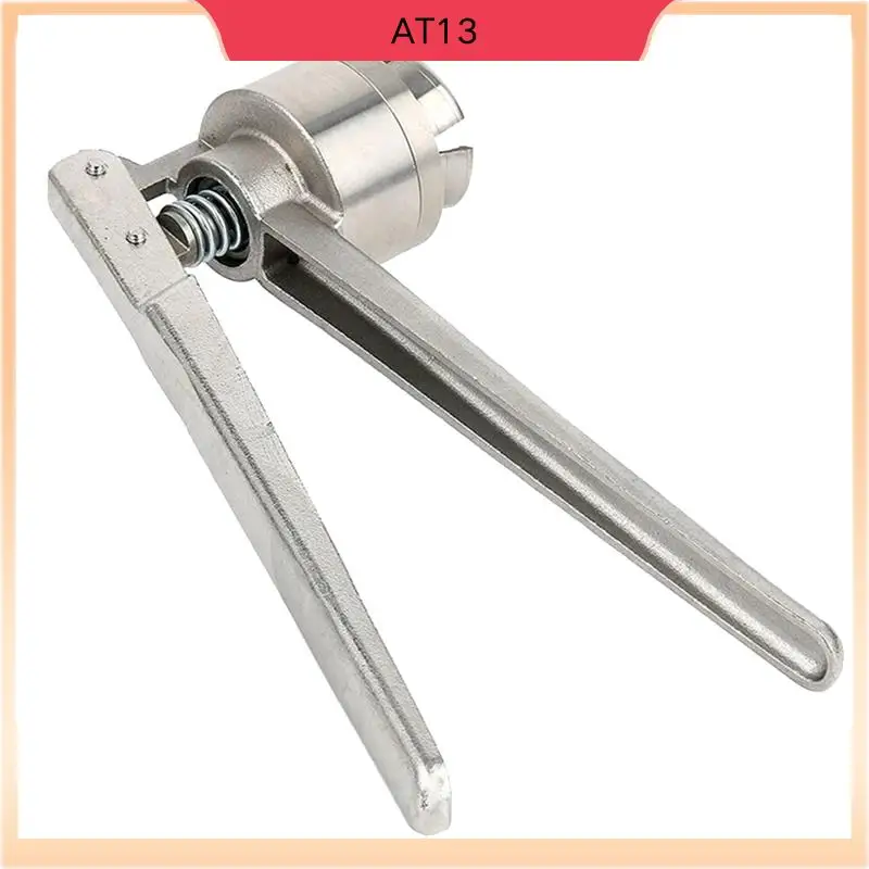 

AT13 15 мм машина для укупорки флаконов с откидной крышкой, ручная укупорочная машина, ручной инструмент для обжима крышек бутылок, укупорочная машина