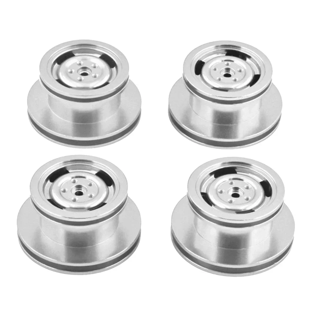 RC Car 1:12 Tire Skin Metal Wheel Rim Hub for MN90 MN91K MN45 MN45K MN99S