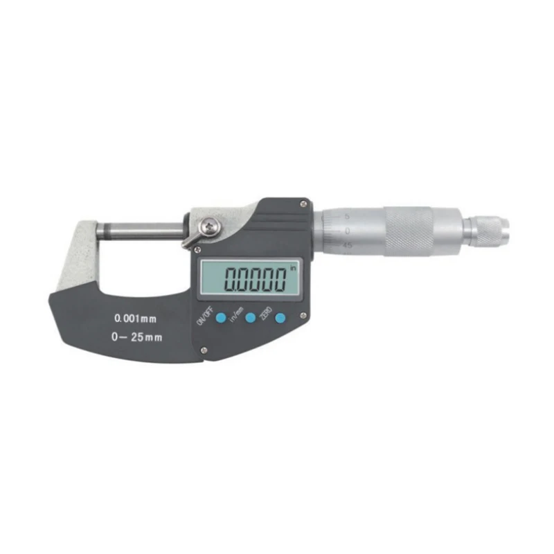 Electronic Outside Micrometers 0-25mm 0.001 mm Digital Micrometer Gauge Meter High Quality Micrometer Measuring Tools