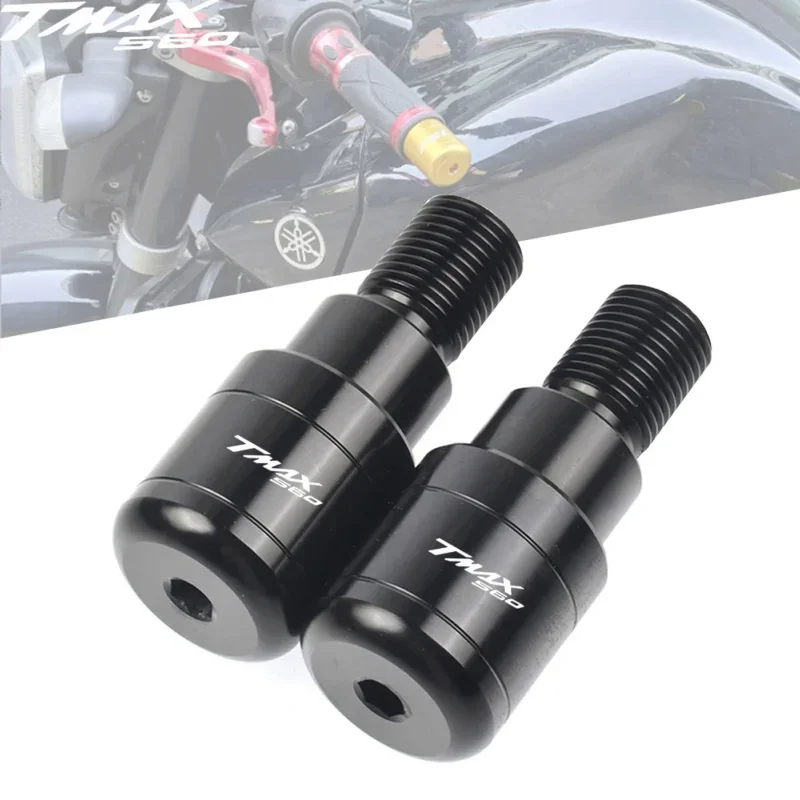 For Yamaha TMAX 560 Accessories CNC Motorcycle Hand Grip Handle bar Ends Slider Cover Tech Max TMAX560 T-MAX 560 2019 2020 2021