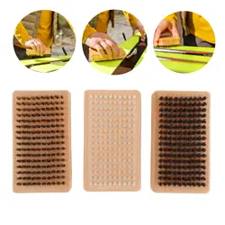 3x Snowboard Wax Brush Kit Portable Ski Brush for Snowboard Outdoor Travel