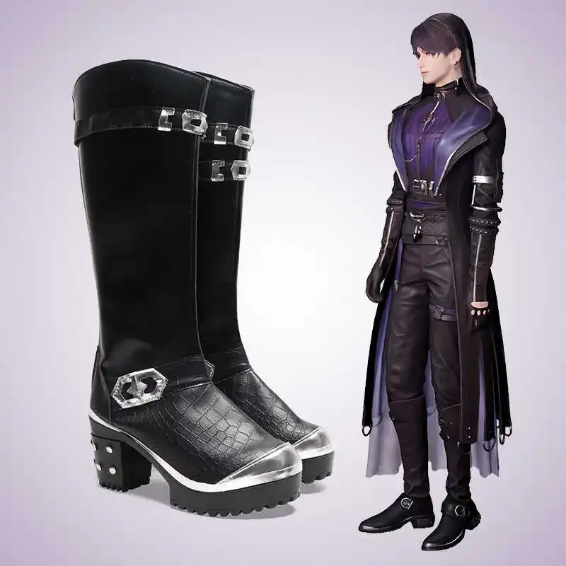 

Game Love and Deepspace Rafayel Abysswalker Cosplay Shoes Boots Anime Halloween Carnival Boot