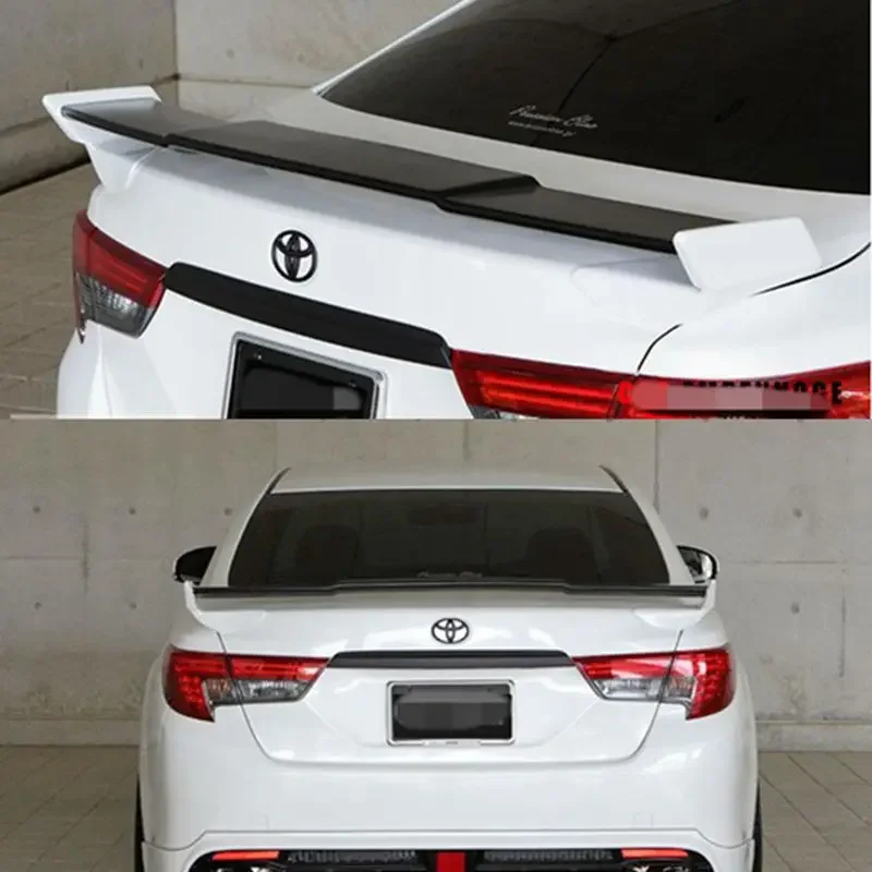 2010-2016 Mark X Reiz glass fiber Unpainted Primer Rear Wing Lip Spoiler for Toyota Mark X 2010 2011 2012 2013 2014 2015 2016