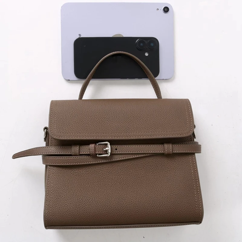 حقائب يد ومحافظ فاخرة للنساء مصنوعة من الجلد الطبيعي بتصميم أحرف أولى مخصصة لعام 2026، جديدة في جلد البقر الطبيعي مع مشبك حزام ومقبض علوي، حقيبة كتف صغيرة جودة عالية ًالشحن مجانا وصول الشحن السريع #4