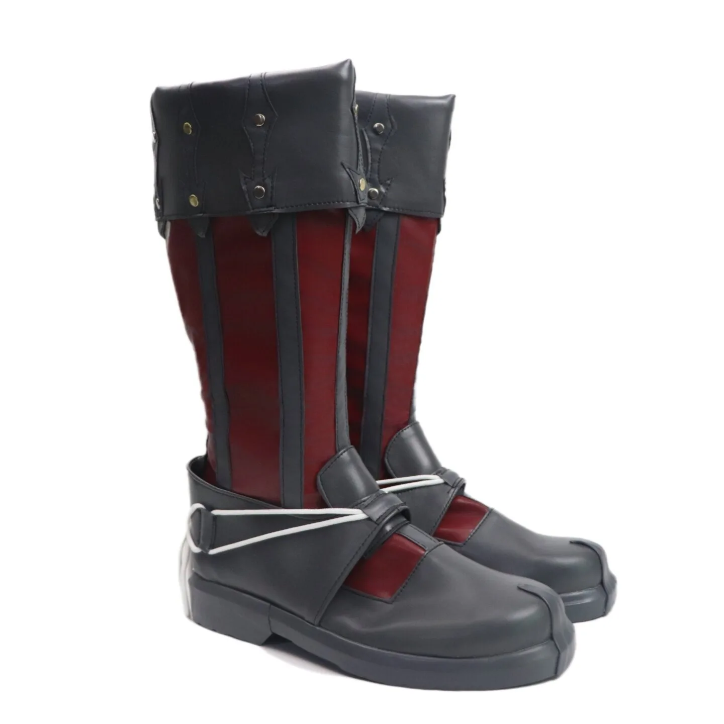 Tiefling Cosplay Shoes Big Size Halloween Carnival Boots Game Cosplay Props PU Leather Shoes Anime Accessories Custom Made
