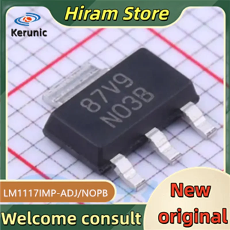 10PCS N06B N03B N13A N03A New and Original LM1117IMP-5.0/NOPB LM1117IMP-ADJ/NOPB LM1117MPX-2.5/NOPB LM1117MPX-ADJ/NOPB