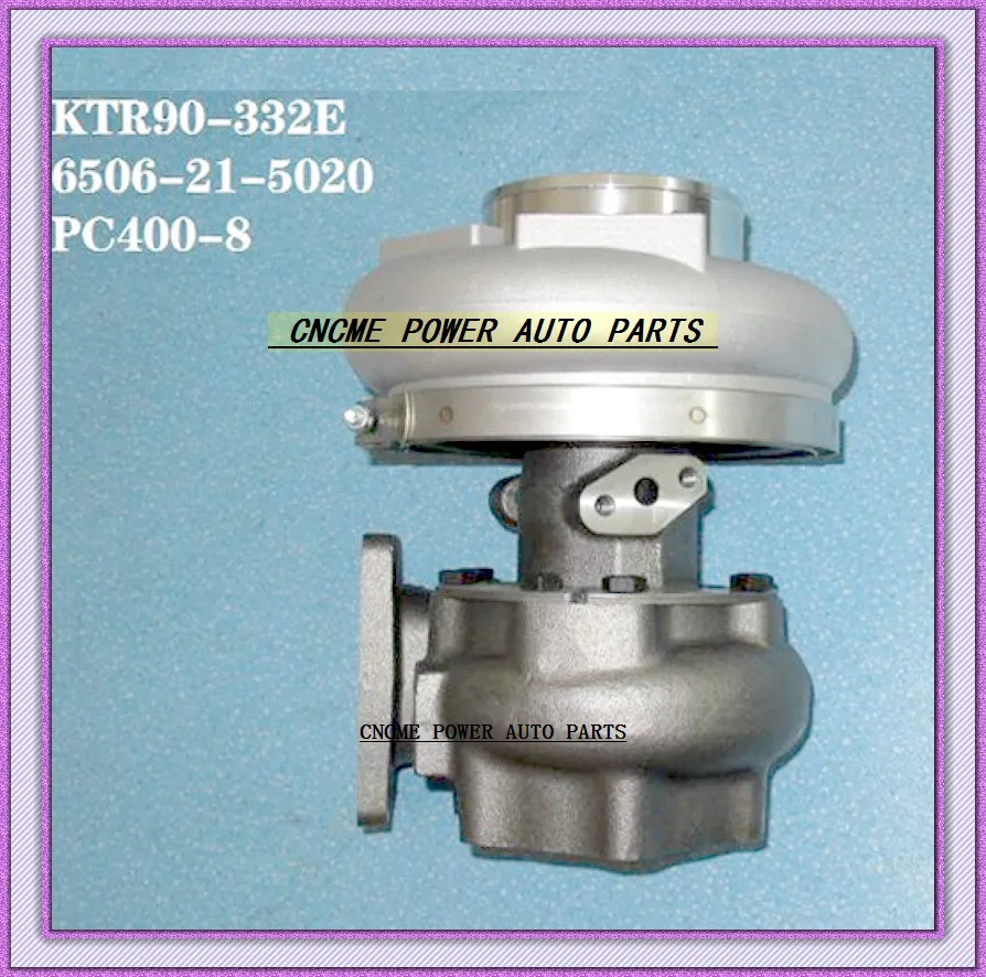 TURBO KTR90 KTR90-332E 6506-21-5010 6506-21-5021 6506-21-5020 6151-81-8170 For Komatsu PC450 PC450-8 PC400-8 Excavator SAA6D125E