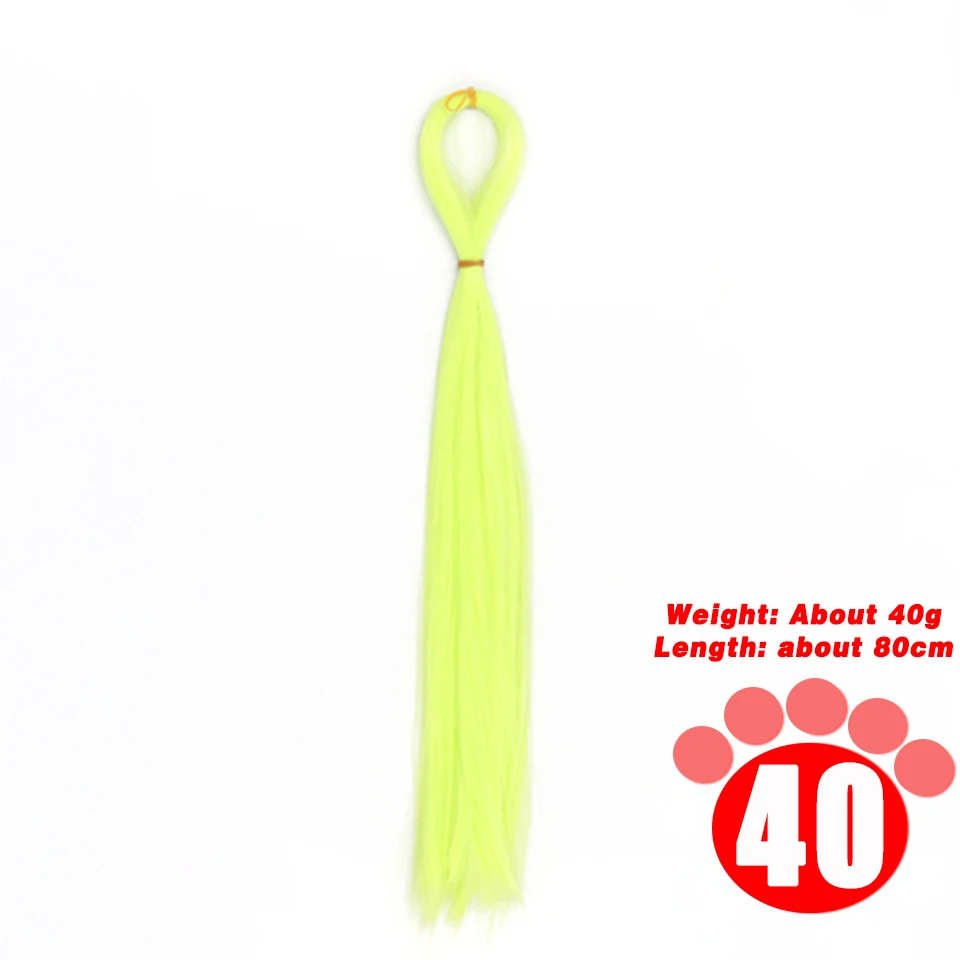 80CM 1/3 1/4 1/6 SD Doll Hair Accessories Salon Ob Heat Resistant Doll Wig Hair Hand Woven Modified DIY Hair Grafting Hair