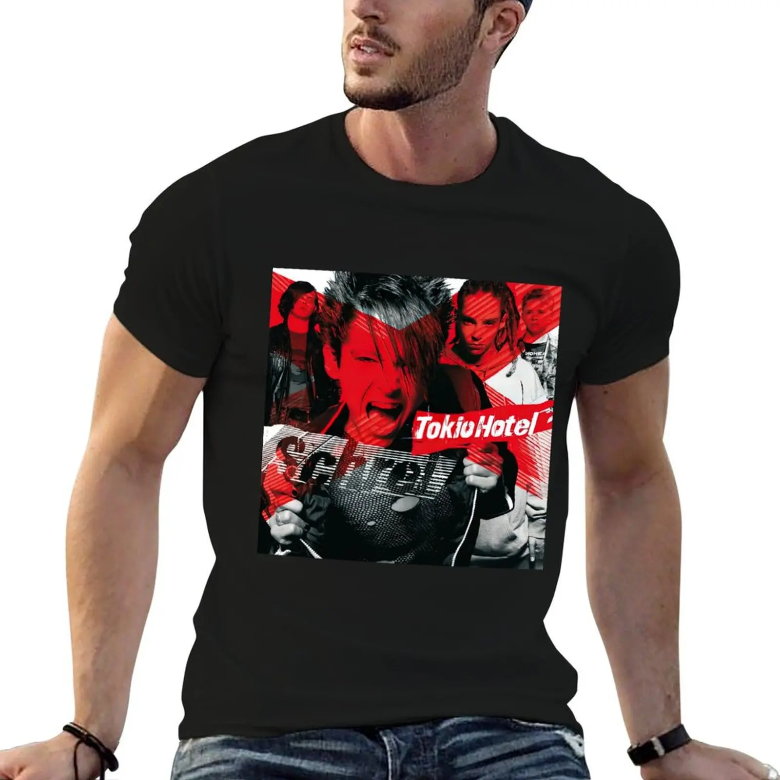 Tokio Hotel - schrel T-Shirt Big and Tall Loose Fit T-Shirt