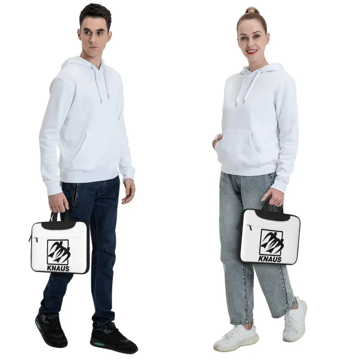 Knaus Caravan Crossbody Laptop Bag Case Computer Bag 13 14 15.6 Inch Notebook Pouch for Macbook Pro