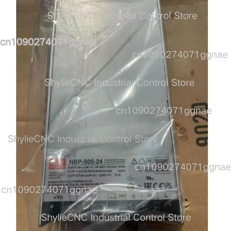NSP-500-24 Switching Power Supply 24V 21A Input 100-240VAC New Quick Shipping