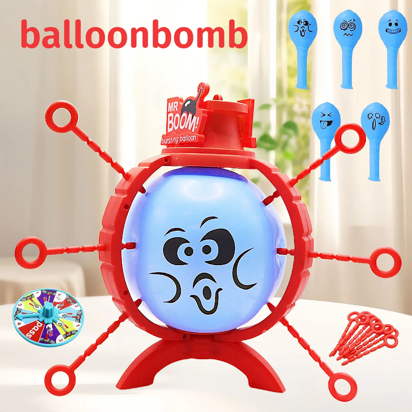 Pop balloon Toy party party Interaction Tabletop Game Toy balloon Explosion Prank Toy