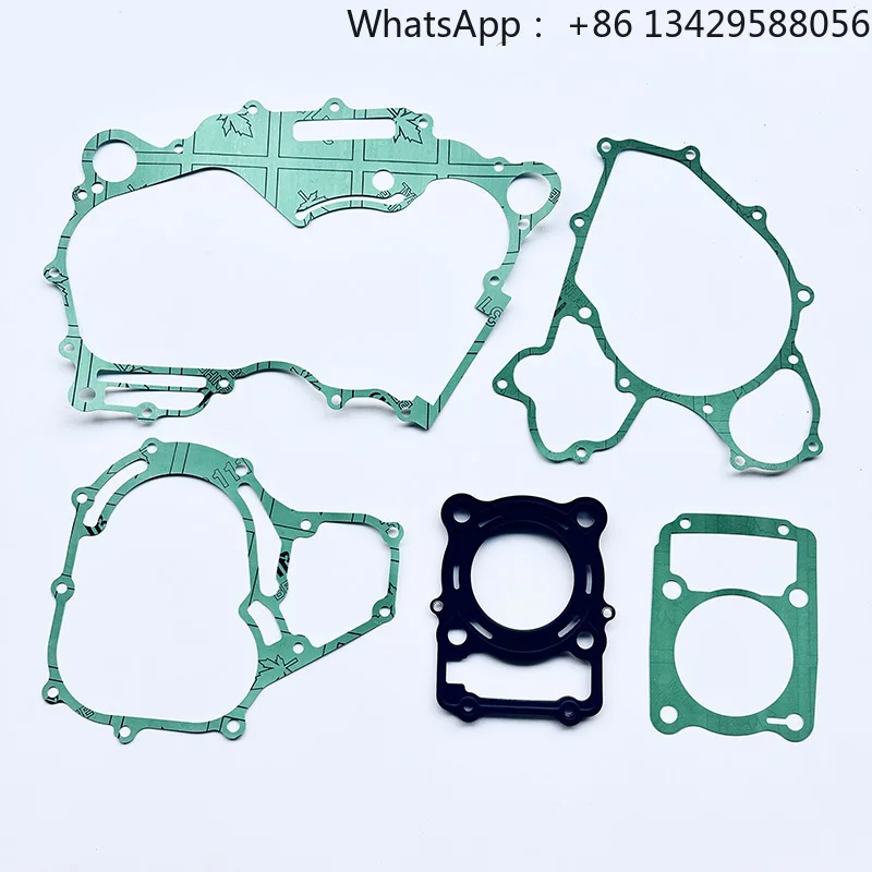 

Hisun 250 Engine Gasket Kit Cylinder Head Gasket Crankcase Gasket for Hisun Massimo Bennch HS MSU250 UTV 250cc Sector Vector