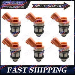 6Pcs FUEL INJECTORS fit for NISSAN QUEST FRONTIER PATHFINDER XTERRA 3.0L INFINITI QX4 3.3L 1996-2004 OE16600-1B000 16600-9S200