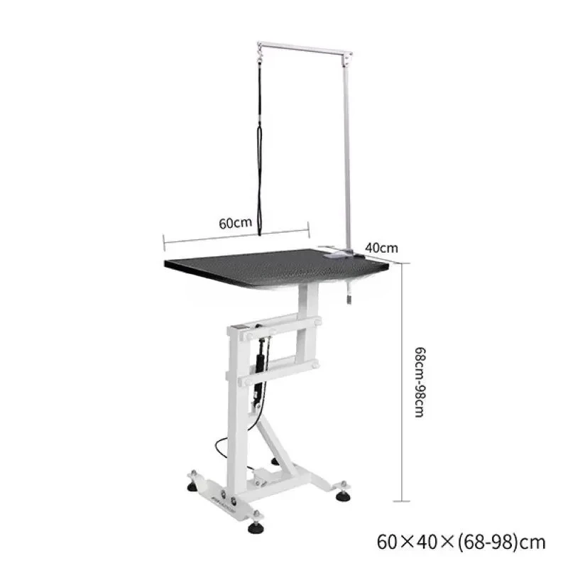 Pet Dog Teddy Bichon Shape Hair Trimming Air Pressure Lifting Rotating Cosmetic Table Beauty Table