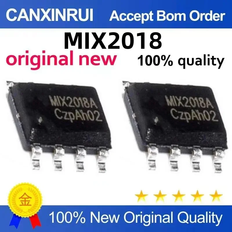 (5-100 pieces) New stock MIX2018 MIX2018A single channel F-class audio power amplifier 5W SOP-8