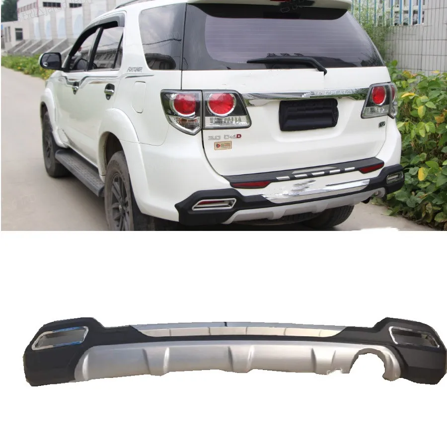2012-2015 Fortuner Rear Bumper Fit，Fortuner Front Rear Bumper Plate Cover 2012 2013 2014 2015 Suv Car Parts Auto Accessories
