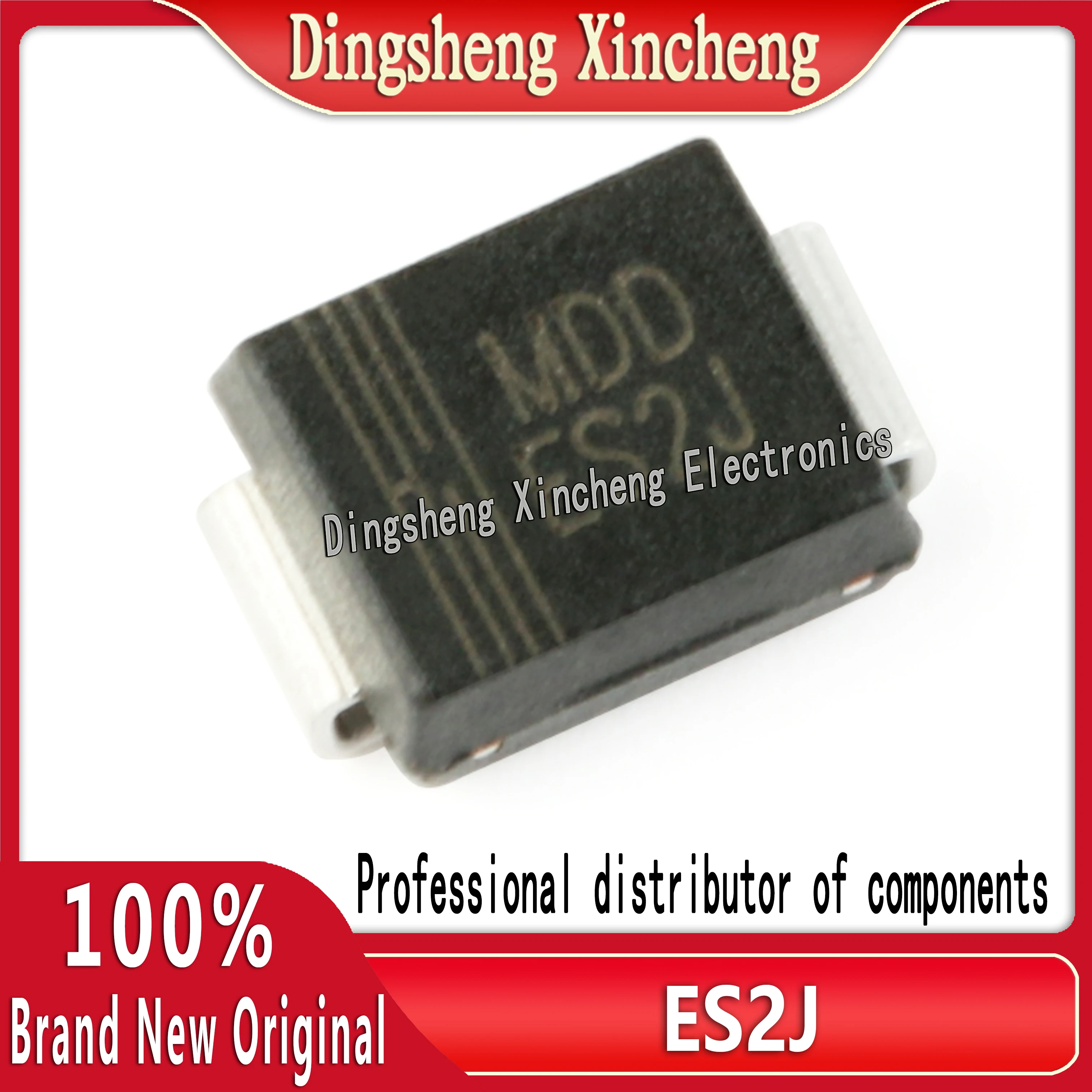 10 pcs/lot Brand new original genuine ES2J SMB (DO-214AA) 600V/2A SMT ultra fast recovery diode