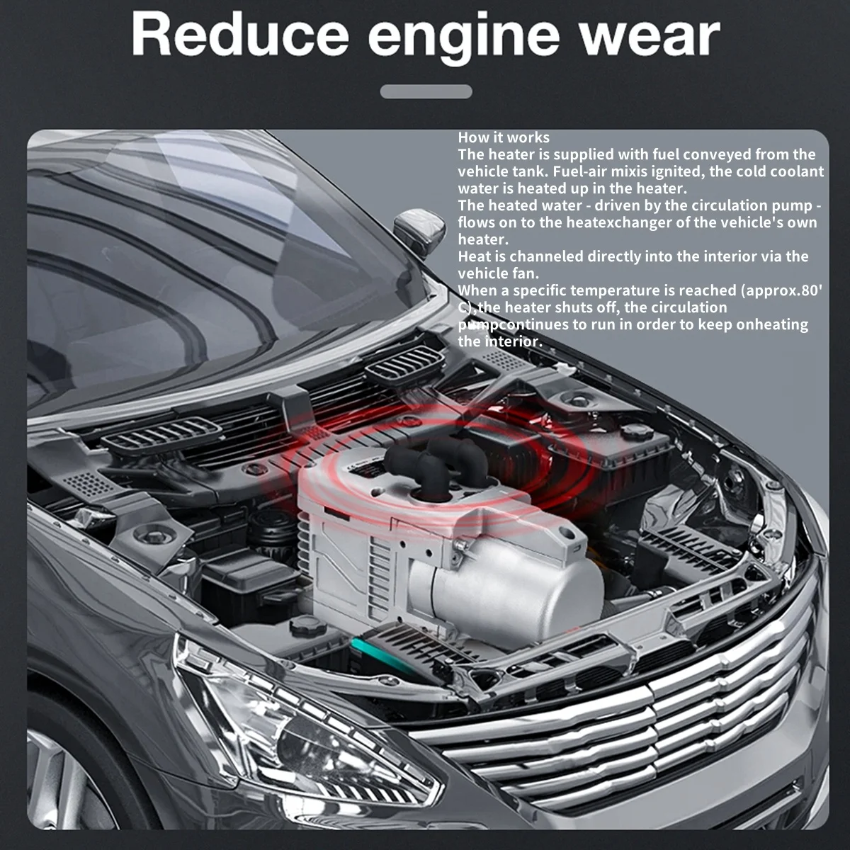 12 فولت 5KW الديزل التسخين المسبق الوقود السائل سخان LCD التبديل وجهاز التحكم عن بعد سخان المياه وقوف السيارات جهاز التدفئة للشاحنات فان سيارة