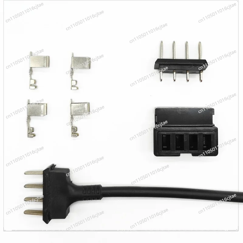 For Whitebait Battery Box Accessories, A Full Set of Base Cable, Spring 4-pin Link Head, Suitable for Electric Vehicles
