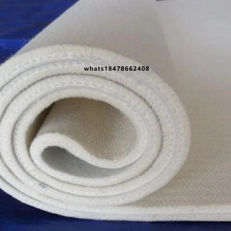 Factory Direct Sales Rotary Heat Press Sublimation Machine with Nomex Conveyor Felt Belt for Industrial Use