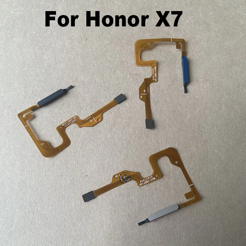 

For Huawei Honor X7 Fingerprint Sensor Power Button Flex Cable Touch ID Sensor Home Buttons Smartphone CMA-LX2 CMA-LX1