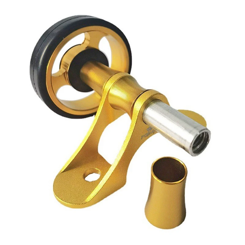 PODAY Superlight Bicycle Easywheel Aluminum Alloy For Brompton Mudguard Rollers Wheels Easy Install Double Wheel