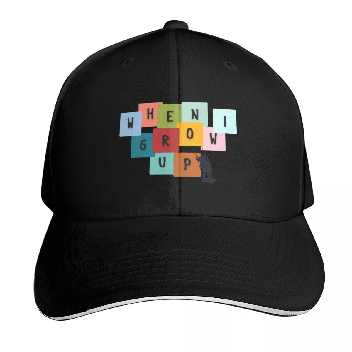 Matilda When I Grow Up Baseball Cap funny hat hard hat Hat Man For The Sun |-F-| Baseball For Men Women's