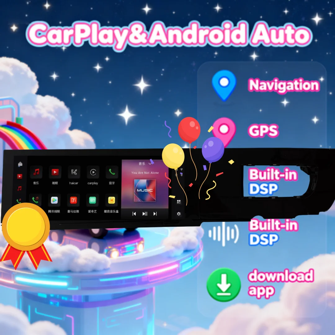 Android For Porsche Taycan 2019-2025  CoPilot Entertainment Screen Multimedia Player Wireless CarPlay Car Radio GPS Navigation S