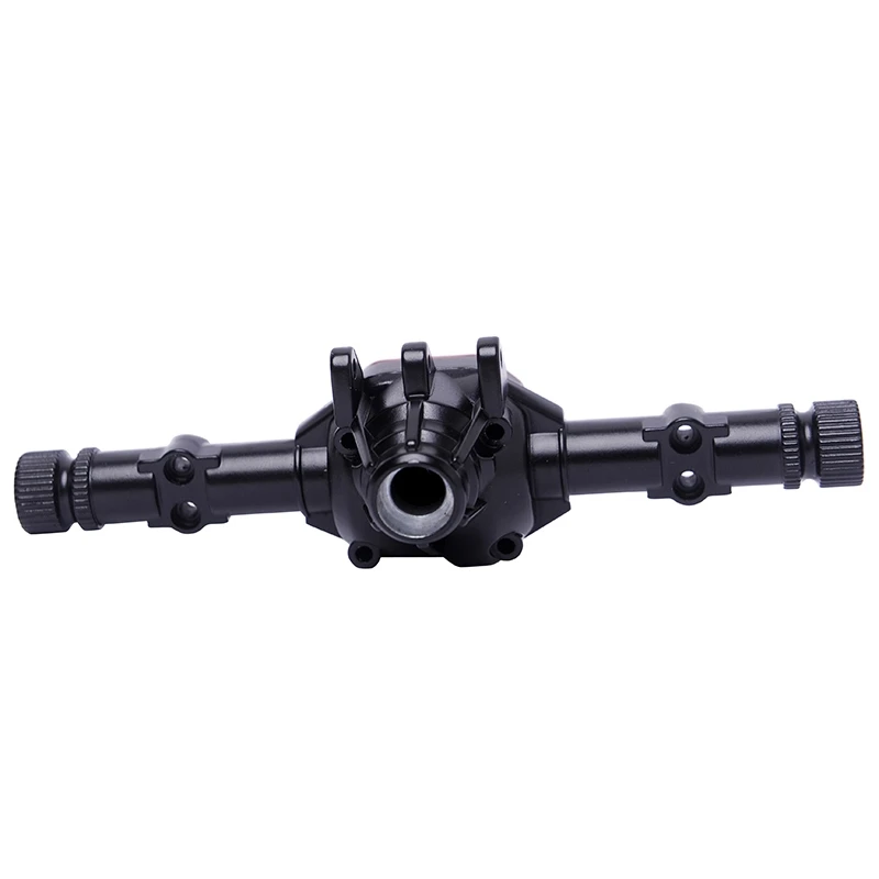 1/10 Scale RC Car Alloy Front & Rear Axle Housing Case for Axial SCX10 II 90046/90047 RC Crawler Car Black