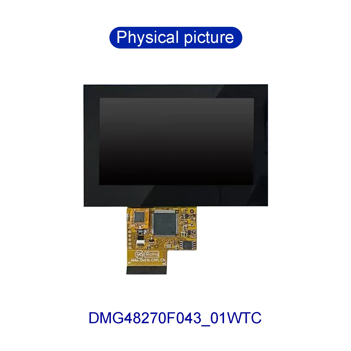 DMG48270F043_01WN WTC WTR WTCZ01 4.3인치 480*272 LCD 디스플레이 화면 스마트 TFT 초박형