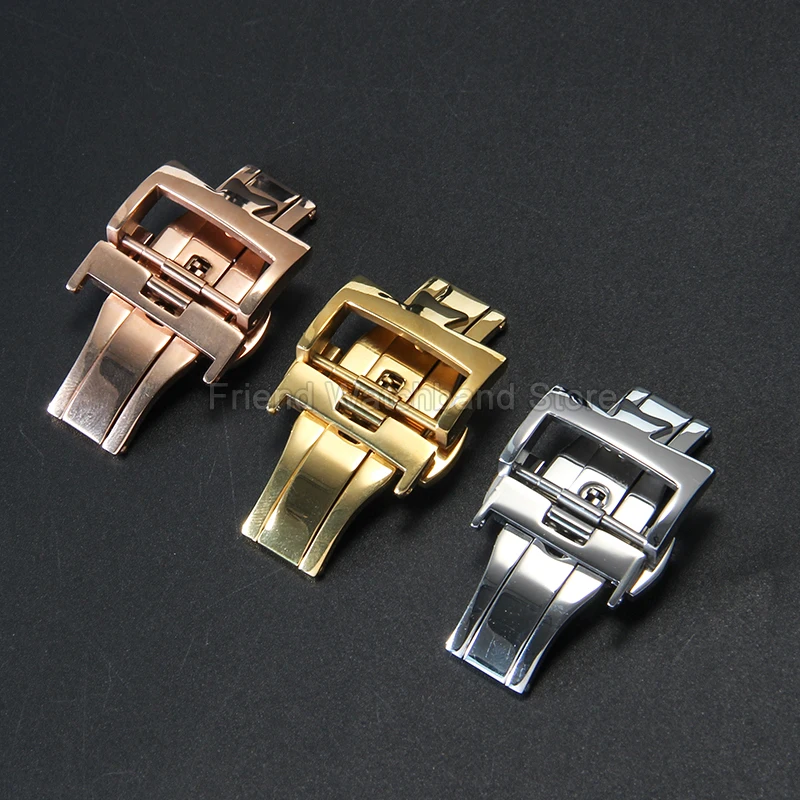 Folding Buckle Rose 18 20mm Watch Accessories for Vacheron Constantin Overseas Patrimony Series Fine Plating Durable Watch Clasp