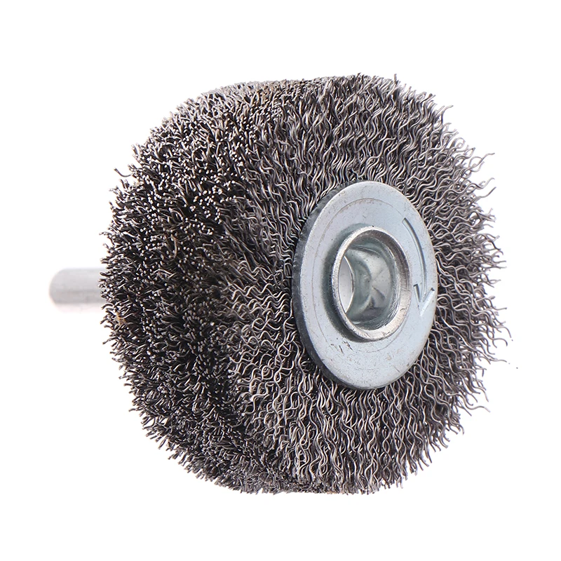 

Stainless Steel Wire Brush Wheel 2" 50mm Rotary Polishing Tool For Metal Rust Removal Edge Grinding Deburring Hand Tool