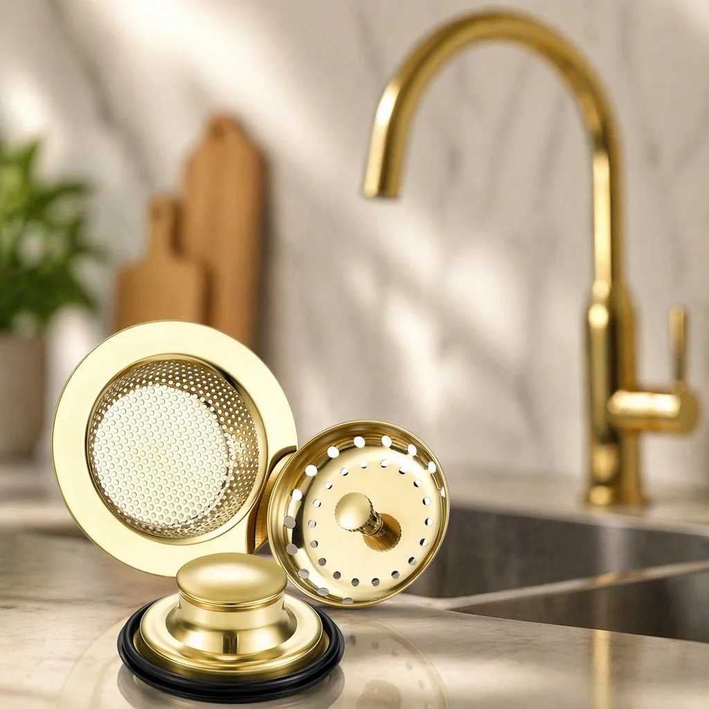 

3Pcs Multifunctional Stainless Steel Sink Drain Strainer, Anti-Clog Filter & Drain Cover for Home Improvement
