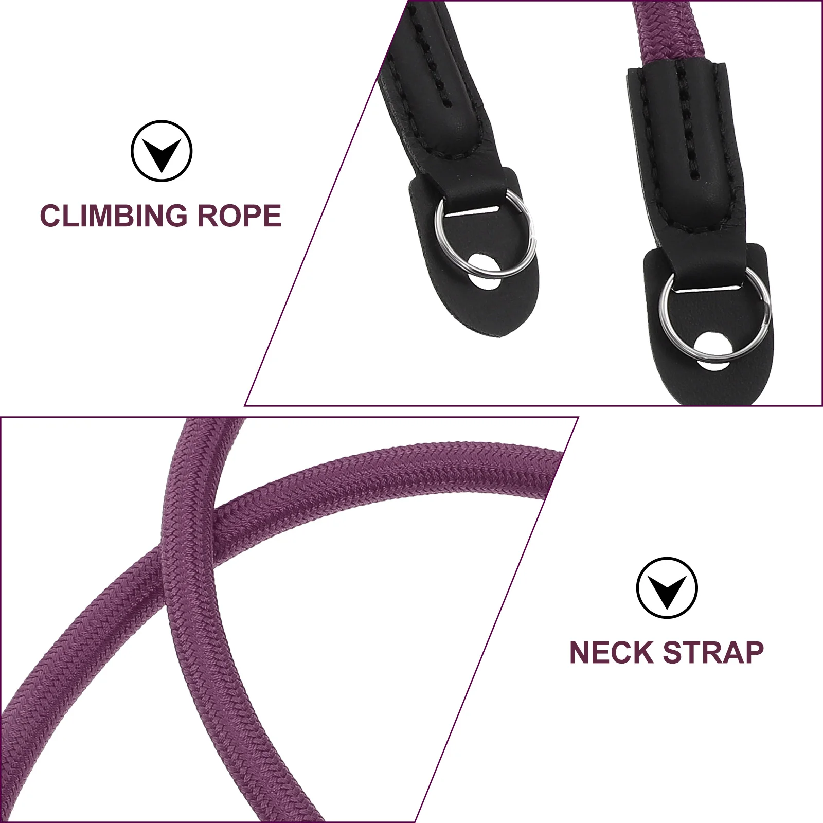 

Camera Strap Universal Shoulder Photographer Detachable Rope Travel