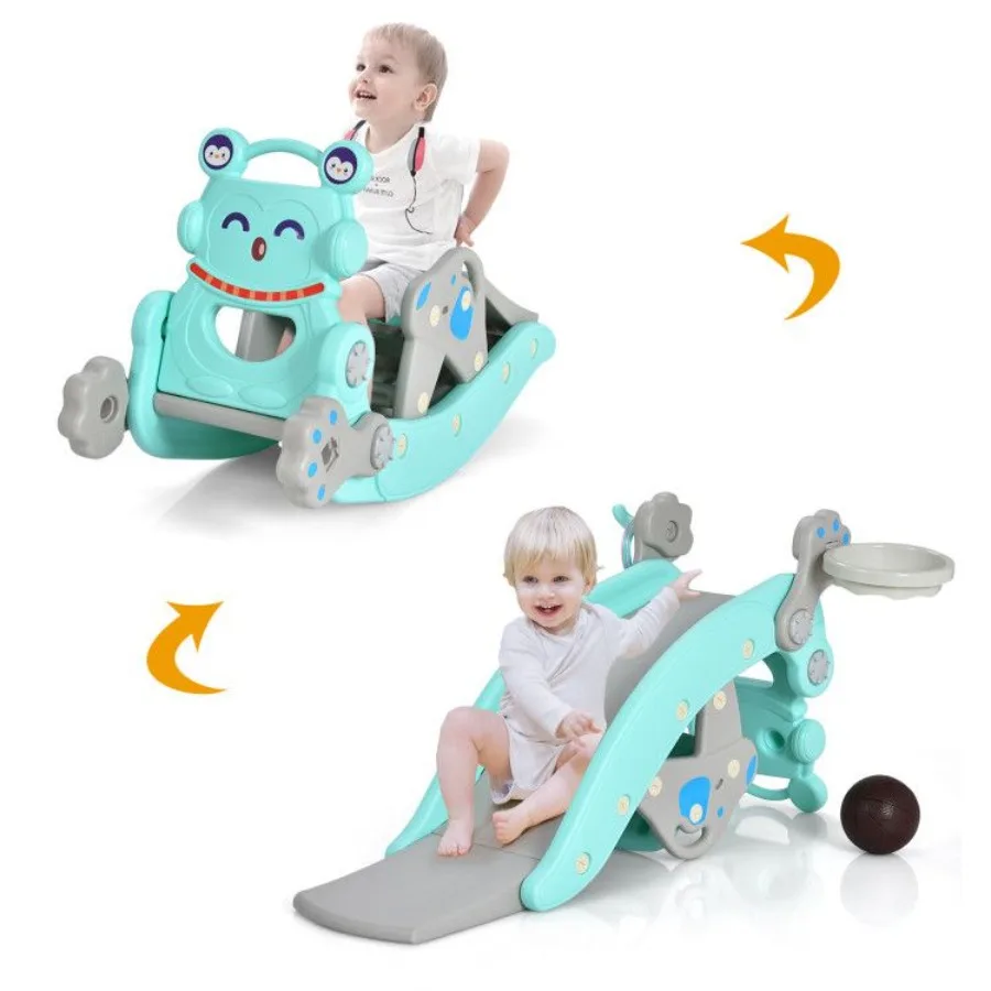 

4in1 Rocking Horse and Slide Set for