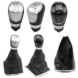For Ford Focus 2 MK2 FL MK3 MK4 MK7 Mondeo Galaxy Fiesta Gear Shift Knob Shifter Lever Stick Gaiter Boot Cover Cars Accessories