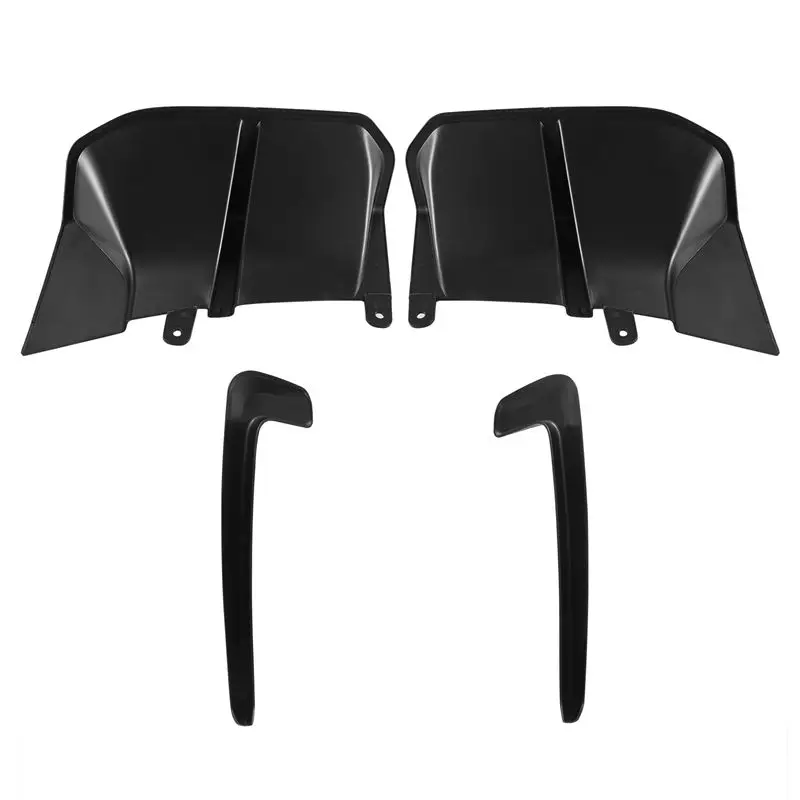 

Excellent-4Pcs Car Tail Rear Lip Spoiler Fog Lamp Frame Decorative Sticker For BMW Ix3 2022 Car Accessories
