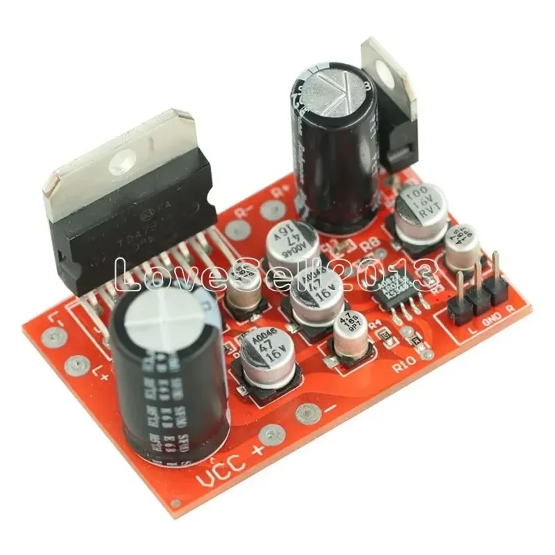 1PCS DC 12V TDA7379 38W+38W Stereo Audio Amplifier Board w/ AD828 Preamplifier Super Than NE5532 Amplifier Board Module