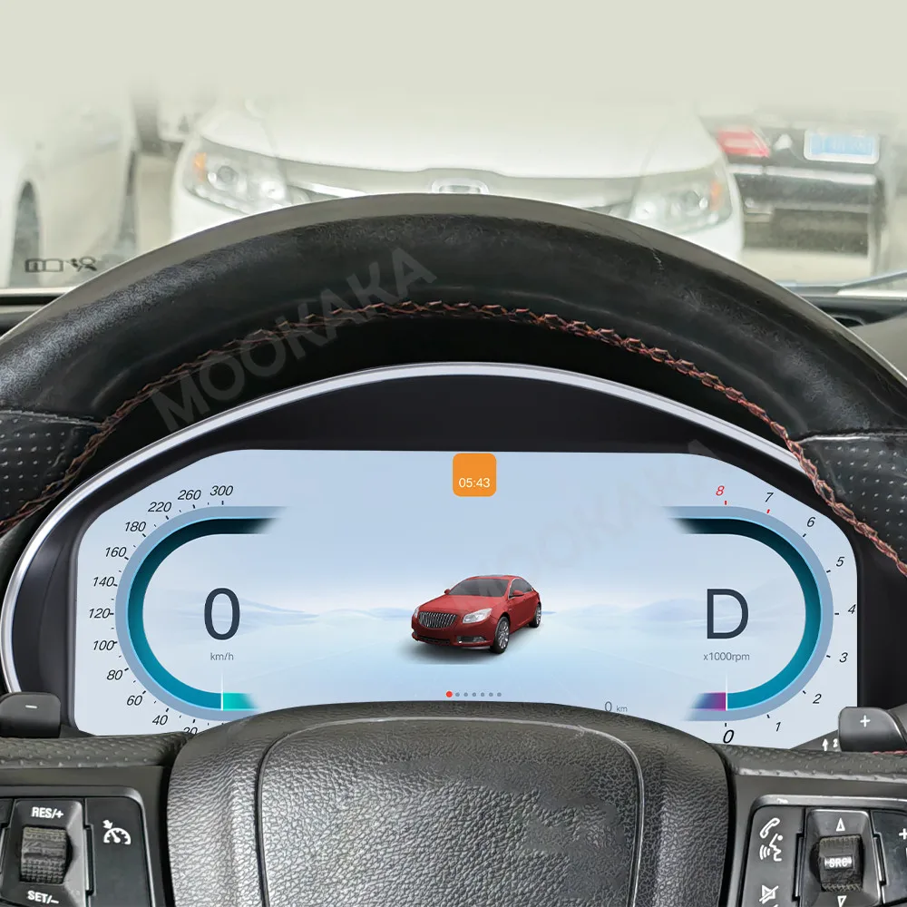Car Digital Cluster For Buick Regal 2009-2016 /Opel Insignia 2009-2013 LCD Instrument Panel Gauge Dashboard Android Auto Carplay