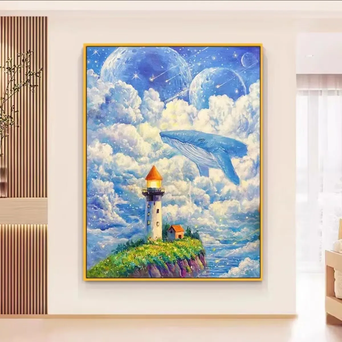 

9ct 60x80 см кит вышивка DIY наборы с принтом в китайском стиле вышивка крестиком набор для рукоделия домашний декор ремесла