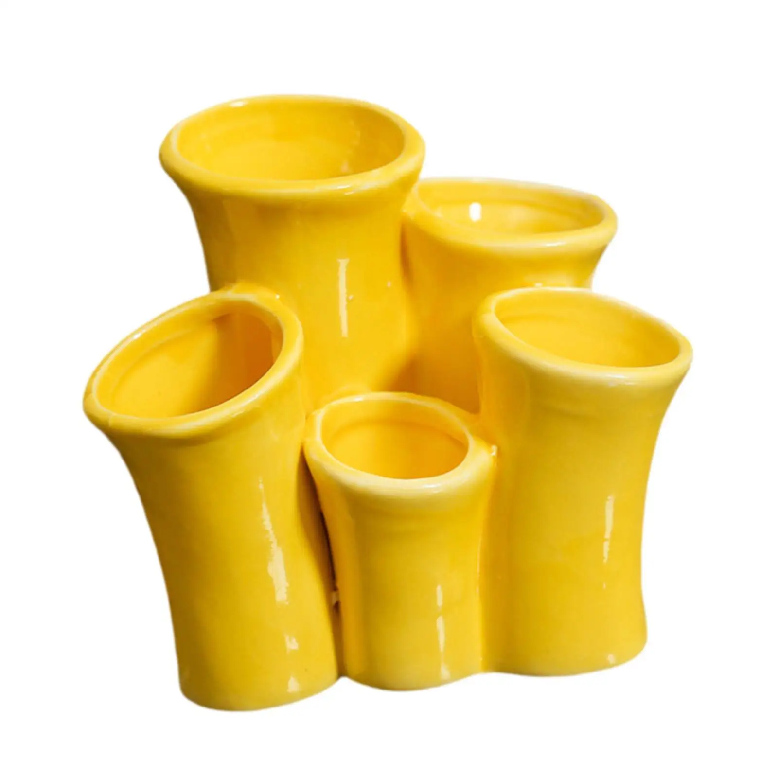 Coral Ceramic Multifunctional Organizer Versatile Easy Cleaning Bathroom Organizer for Hotel Home Countertop Bathroom Vanity