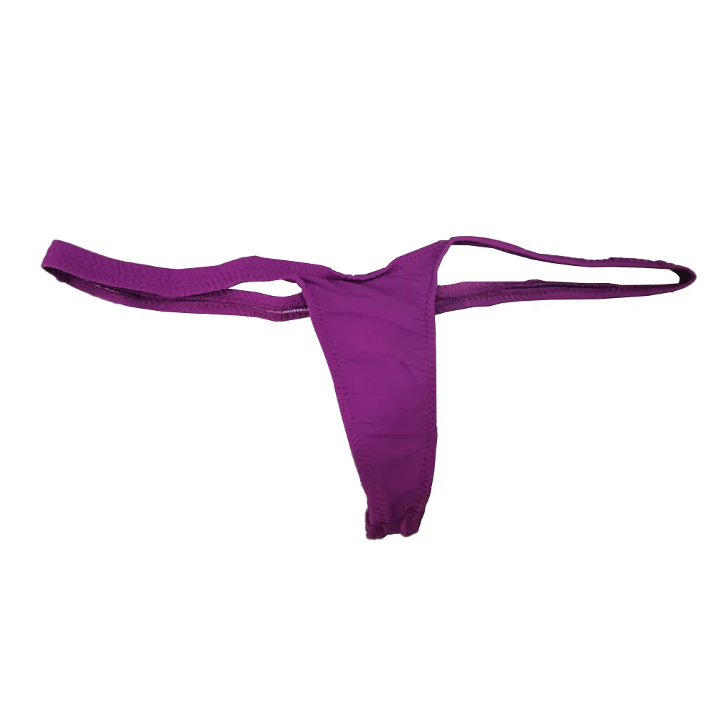 

Men's G-String Quick Dry Underwear T-Back Briefs Sexy Lingerie Low Rise Panties Bikini See Through Underpants Trunks Knickers