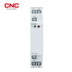CNC Voltage Monitoring Relay Phase Sequence and Phase Failure Protection Relay 10A 1SPDT