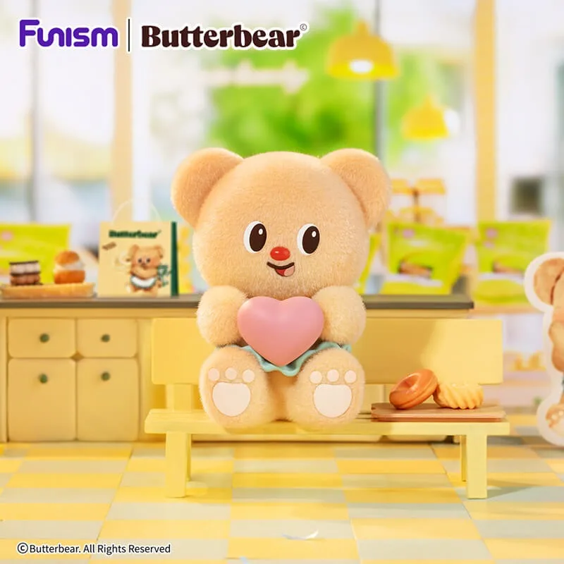 

FUNISM Butterbear Happy Day Series Подвижная слепая коробка Фигурки Модные игрушечные модели для подарков на день рождения