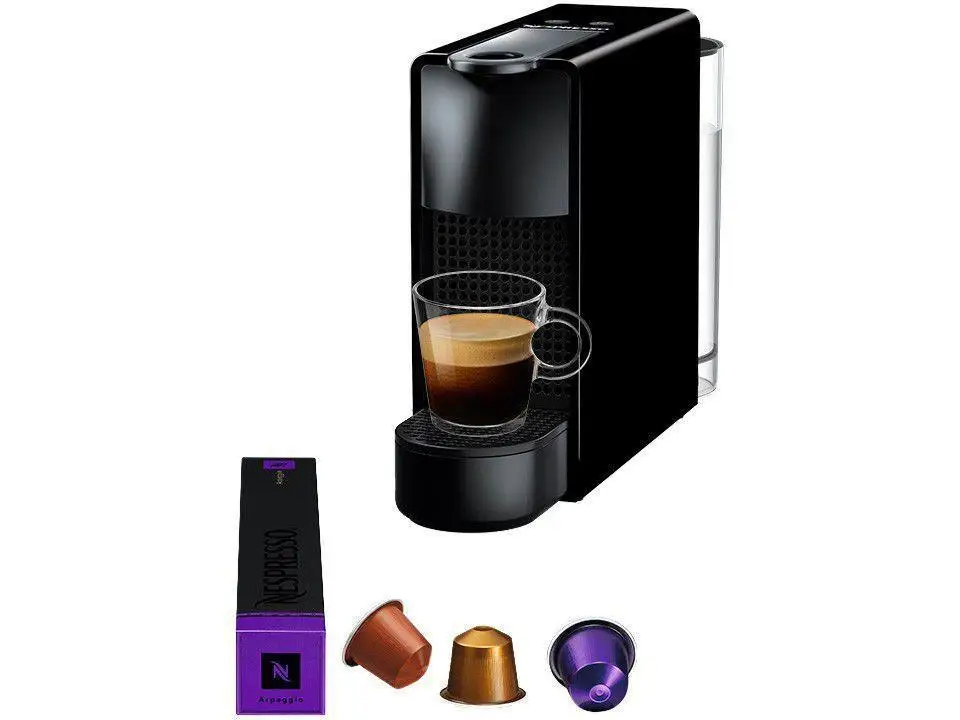 Cafeteira Nespresso Essenza Mini Preta