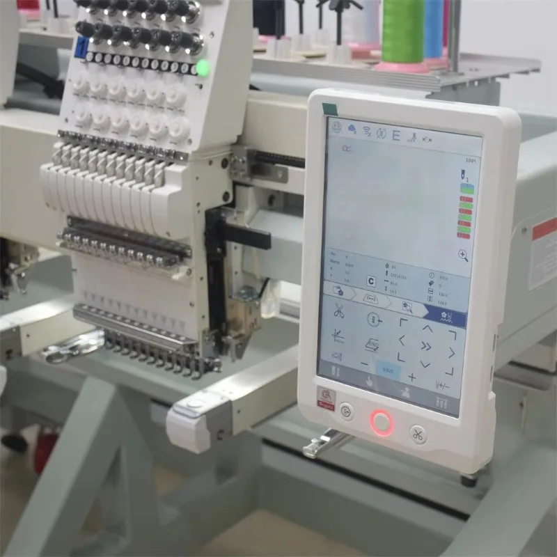 Multi Needle Embroidery Machine Automatic Industrial Equipment for Clothing Decoration and Textile Production