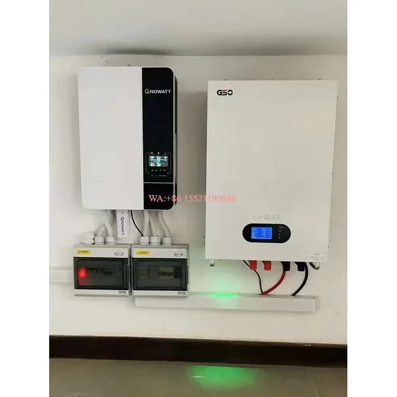 WMWMNU Complete Hybrid Solar Power System Kit for Home Whole Set with Lithium Battery and Inverter Off Grid 5kw 10kw 30kw